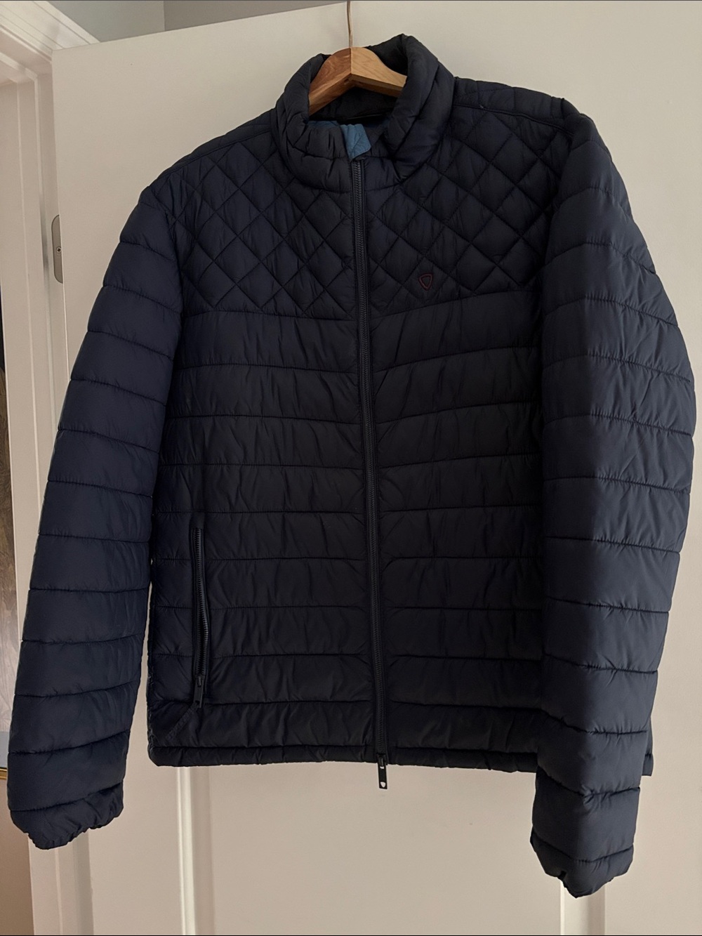 Strellson Navy Quilted Lightweight Puffer Jacket
